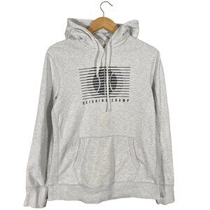 Reigning Champ Mid-weight Streetball Pullover Hoodie Gray mens size small
